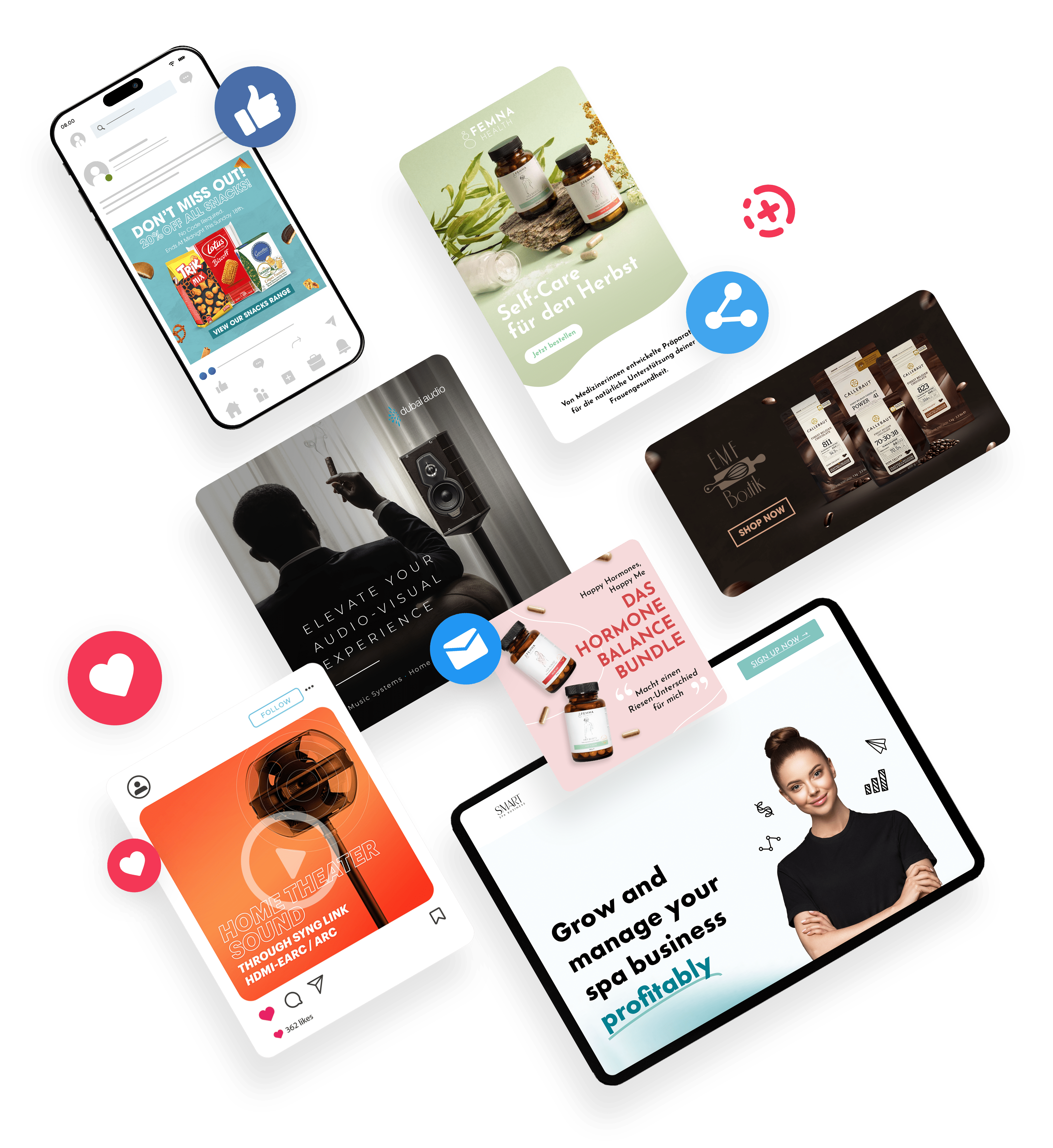 OneEarPod search ad — fast shipping messaging